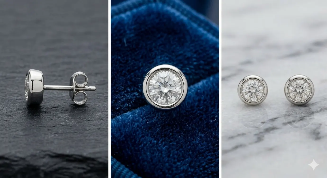 Initial S Diamond Necklace