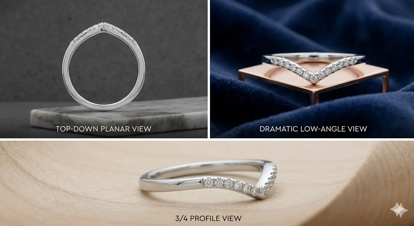 Moon Diamond Studs